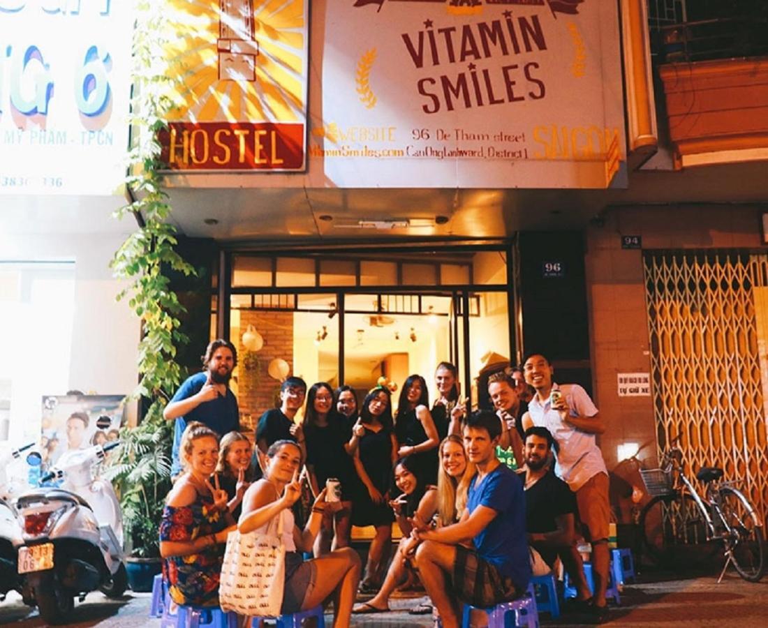 The Art - Vitamin Smiles Hostel Ho Chi Minh City Exterior photo